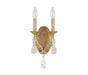 Capital Lighting - Two Light Wall Sconce - Blakely - Antique Gold- Union Lighting Luminaires Decor