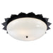 Visual Comfort Signature Canada - Two Light Flush Mount - Rachel - Gun Metal- Union Lighting Luminaires Decor