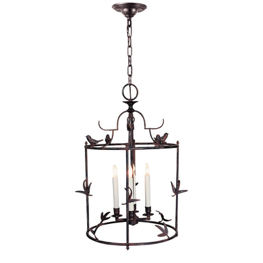 Visual Comfort Signature Canada - Four Light Lantern - Diego - Hand Painted Rust Finish- Union Lighting Luminaires Decor