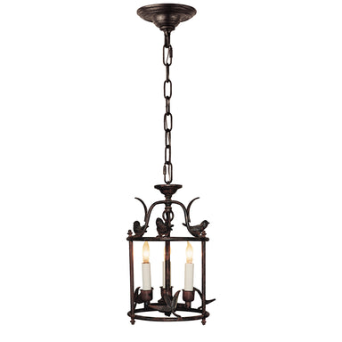 Visual Comfort Signature Canada - Three Light Lantern - Diego - Hand Painted Rust Finish- Union Lighting Luminaires Decor