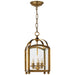 Visual Comfort Signature Canada - Three Light Lantern - Arch Top - Antique-Burnished Brass- Union Lighting Luminaires Decor