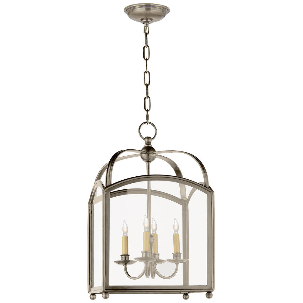 Visual Comfort Signature Canada - Four Light Lantern - Arch Top - Antique Nickel- Union Lighting Luminaires Decor
