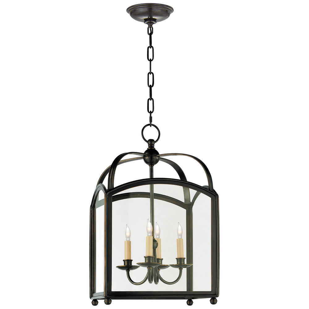 Visual Comfort Signature Canada - Four Light Lantern - Arch Top - Bronze- Union Lighting Luminaires Decor
