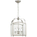 Visual Comfort Signature Canada - Four Light Lantern - Arch Top - Polished Nickel- Union Lighting Luminaires Decor