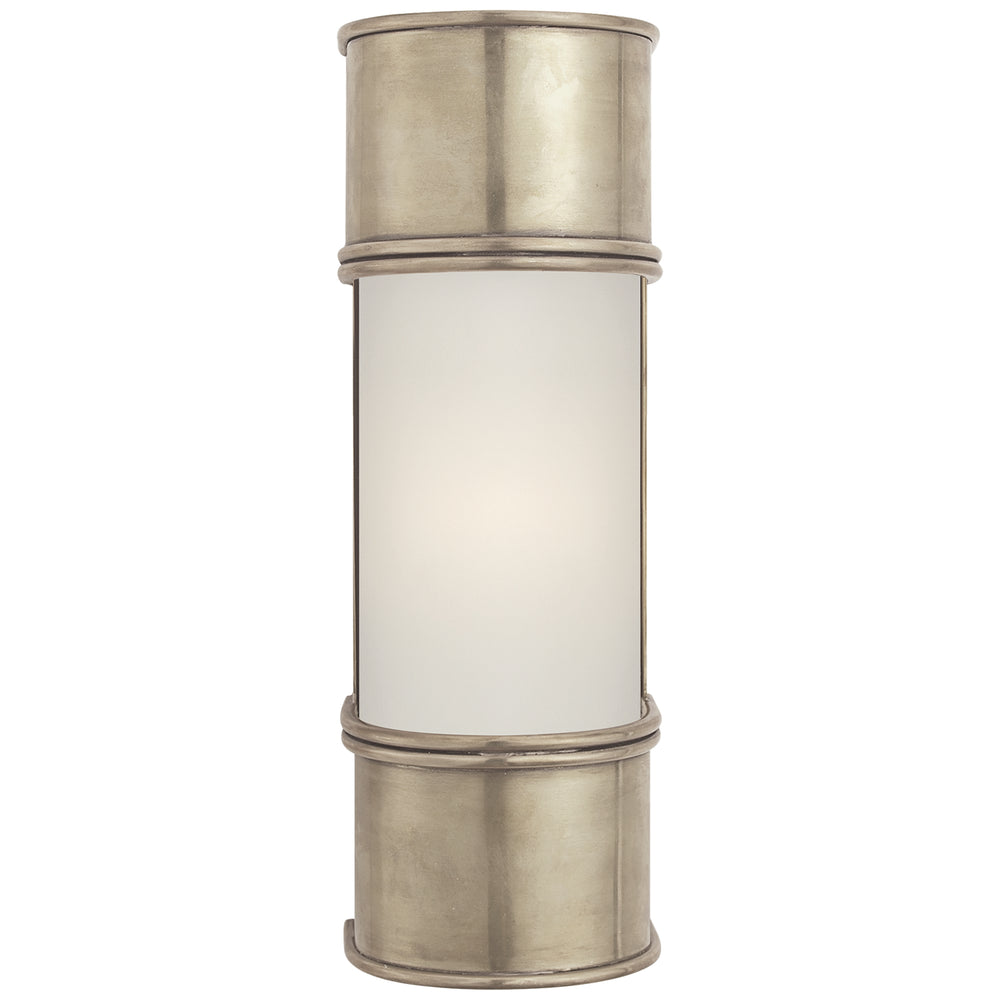 Visual Comfort Signature Canada - One Light Bath Sconce - Oxford - Antique Nickel- Union Lighting Luminaires Decor