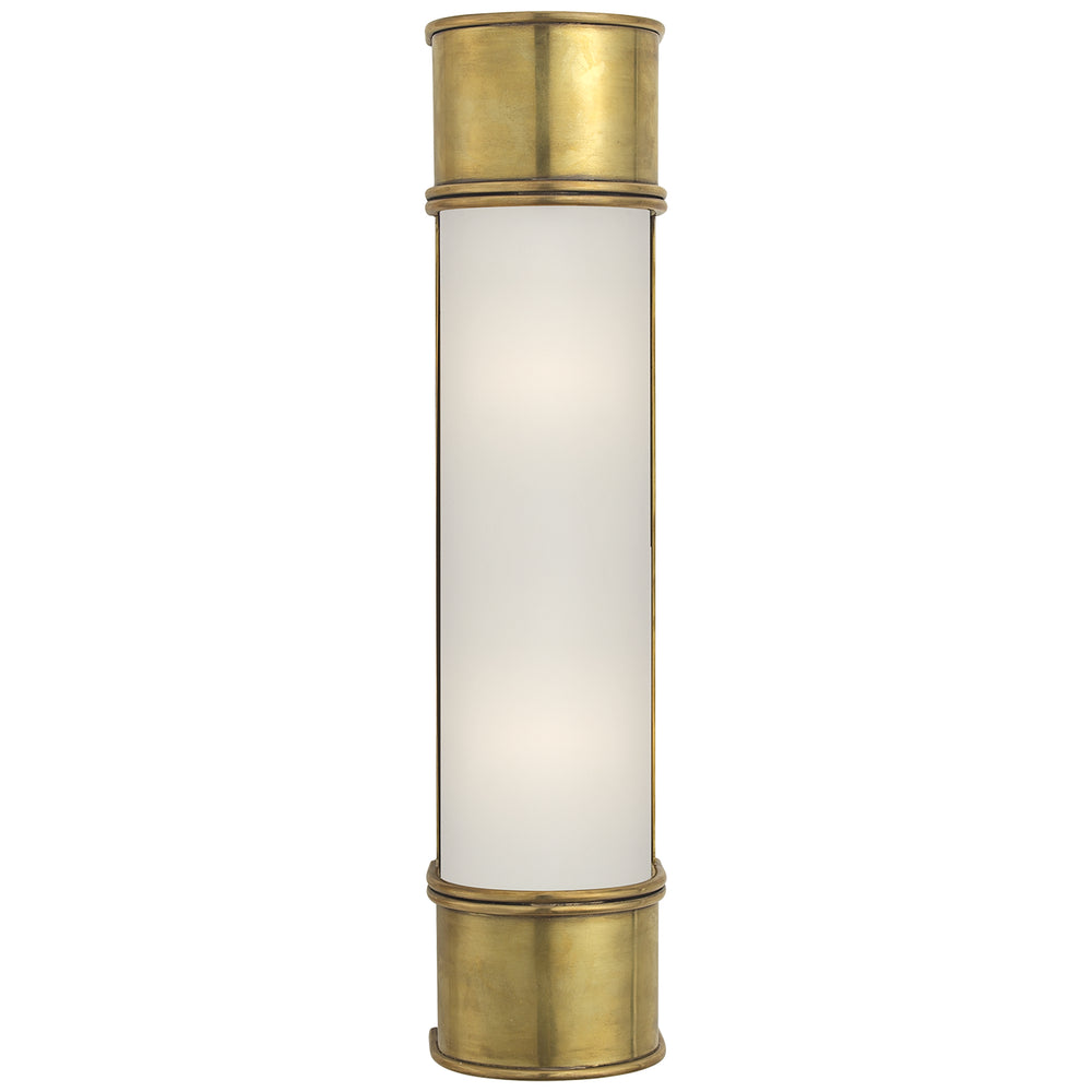 Visual Comfort Signature Canada - Two Light Bath Sconce - Oxford - Antique-Burnished Brass- Union Lighting Luminaires Decor
