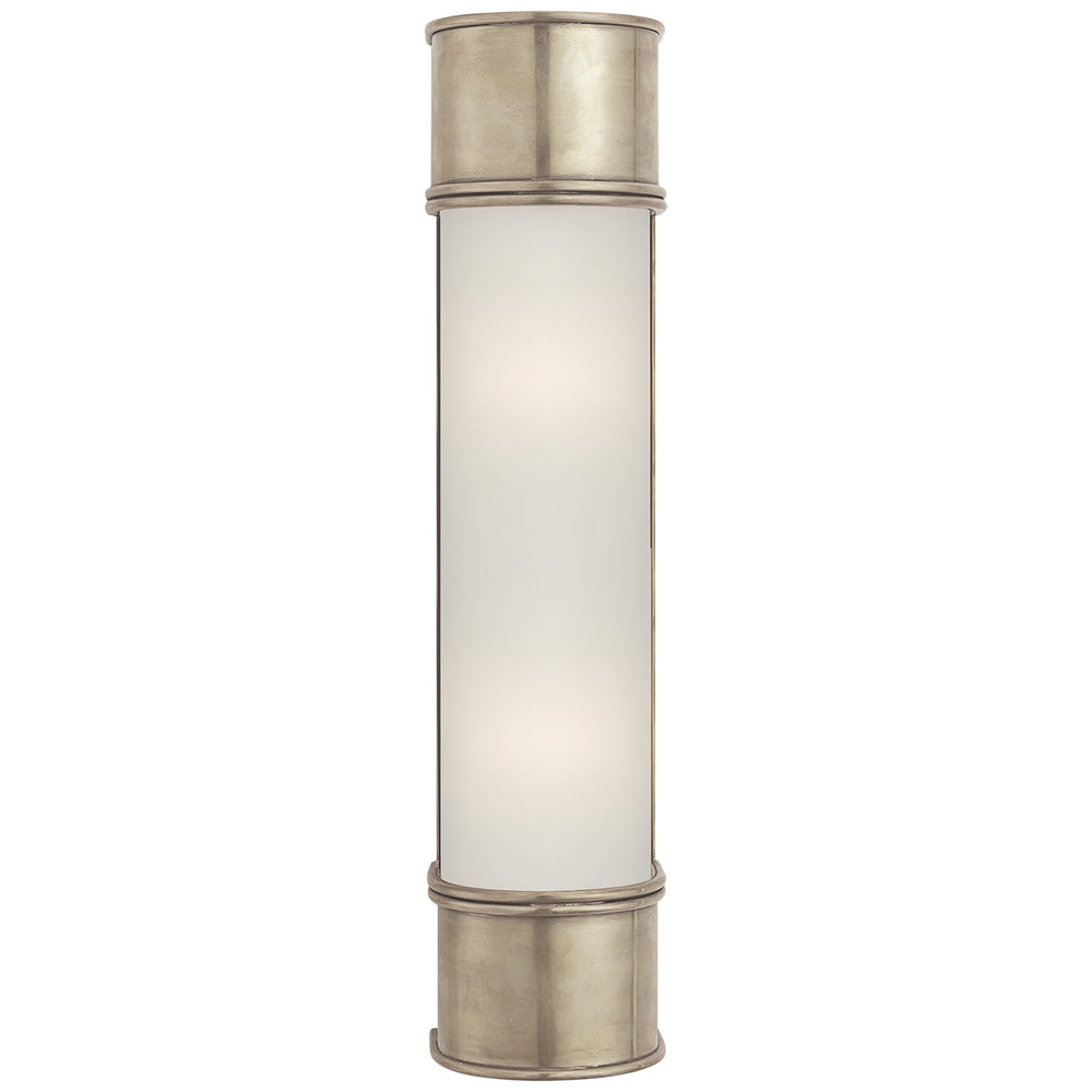 Visual Comfort Signature Canada - Two Light Bath Sconce - Oxford - Antique Nickel- Union Lighting Luminaires Decor