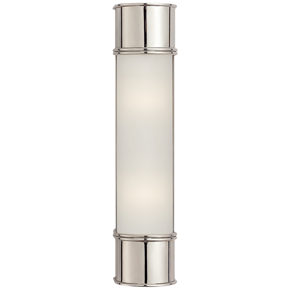 Visual Comfort Signature Canada - Two Light Bath Sconce - Oxford - Polished Nickel- Union Lighting Luminaires Decor