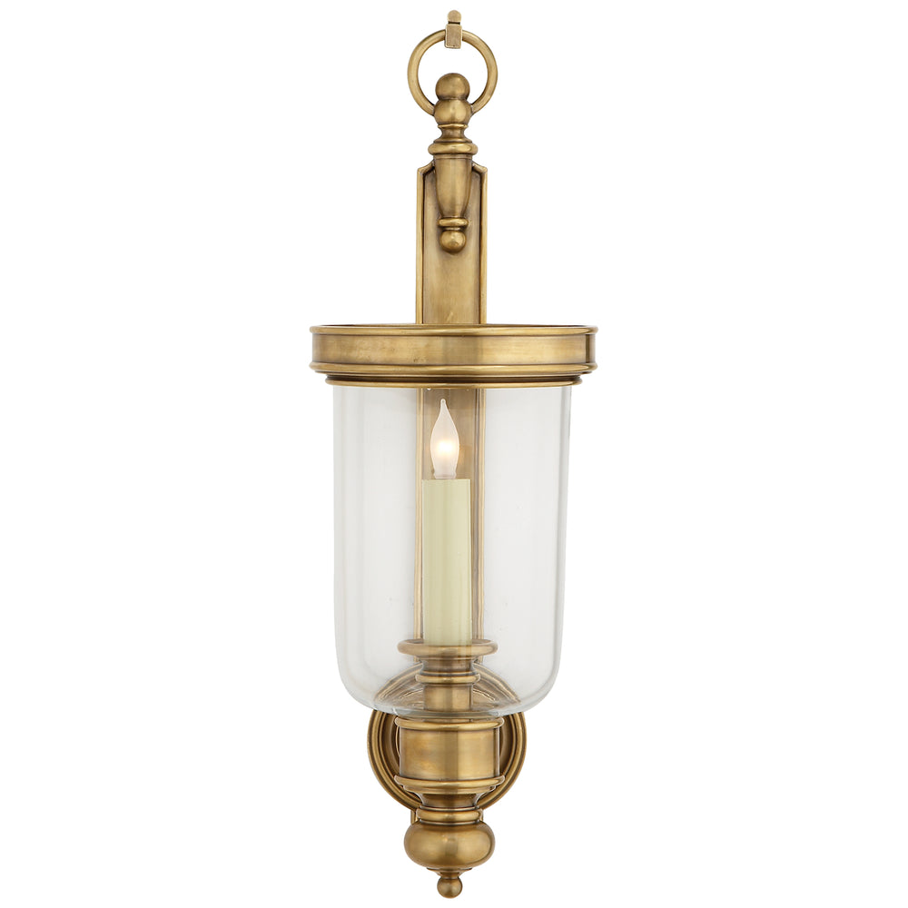 Visual Comfort Signature Canada - One Light Wall Sconce - Georgian - Antique-Burnished Brass- Union Lighting Luminaires Decor