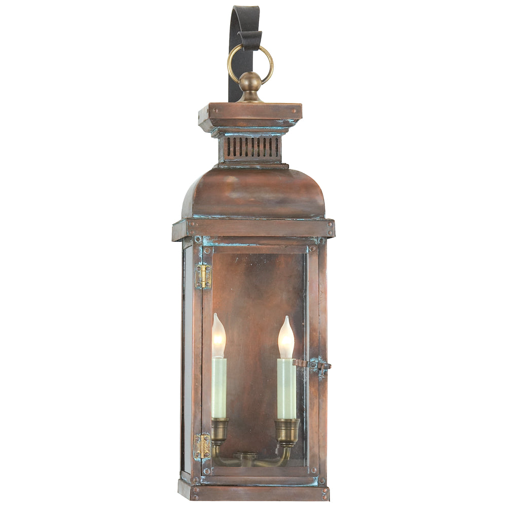 Visual Comfort Signature Canada - Two Light Wall Lantern - Suffork - Natural Copper- Union Lighting Luminaires Decor