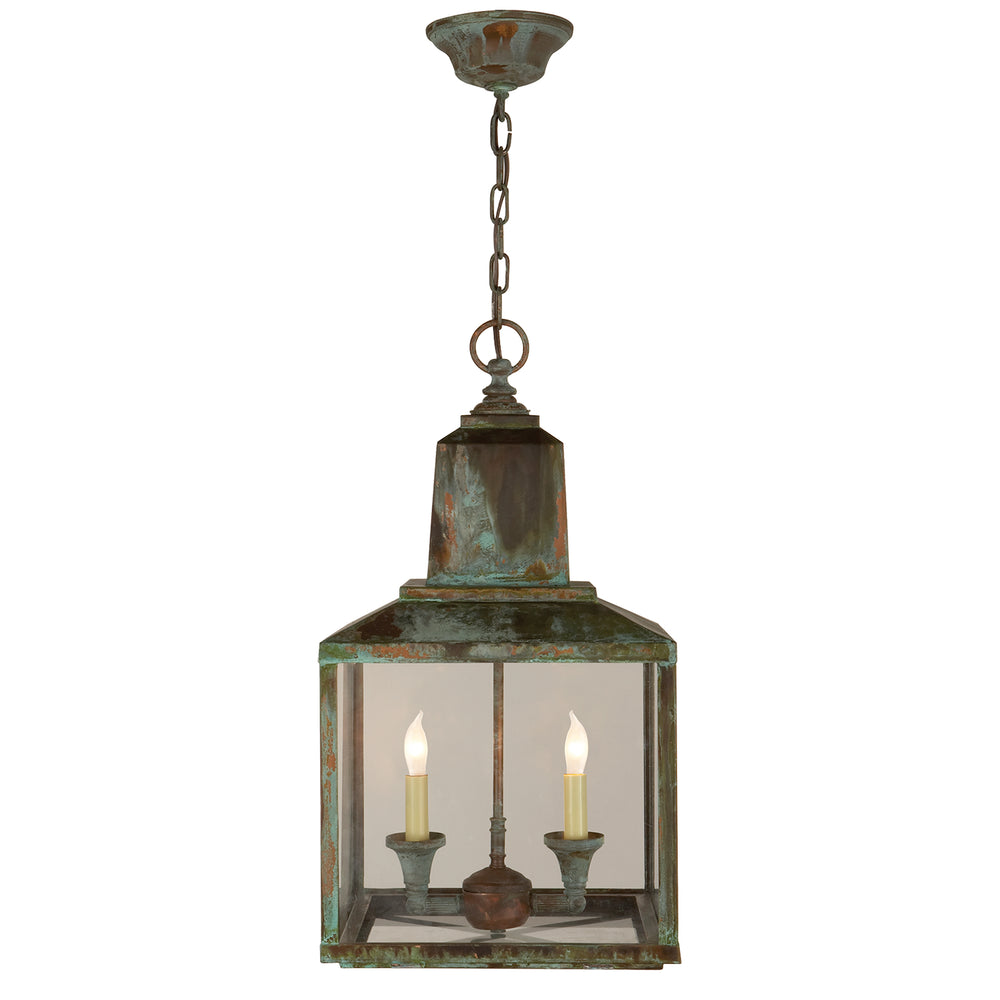 Visual Comfort Signature Canada - Two Light Lantern - Brantley - Verdigris- Union Lighting Luminaires Decor