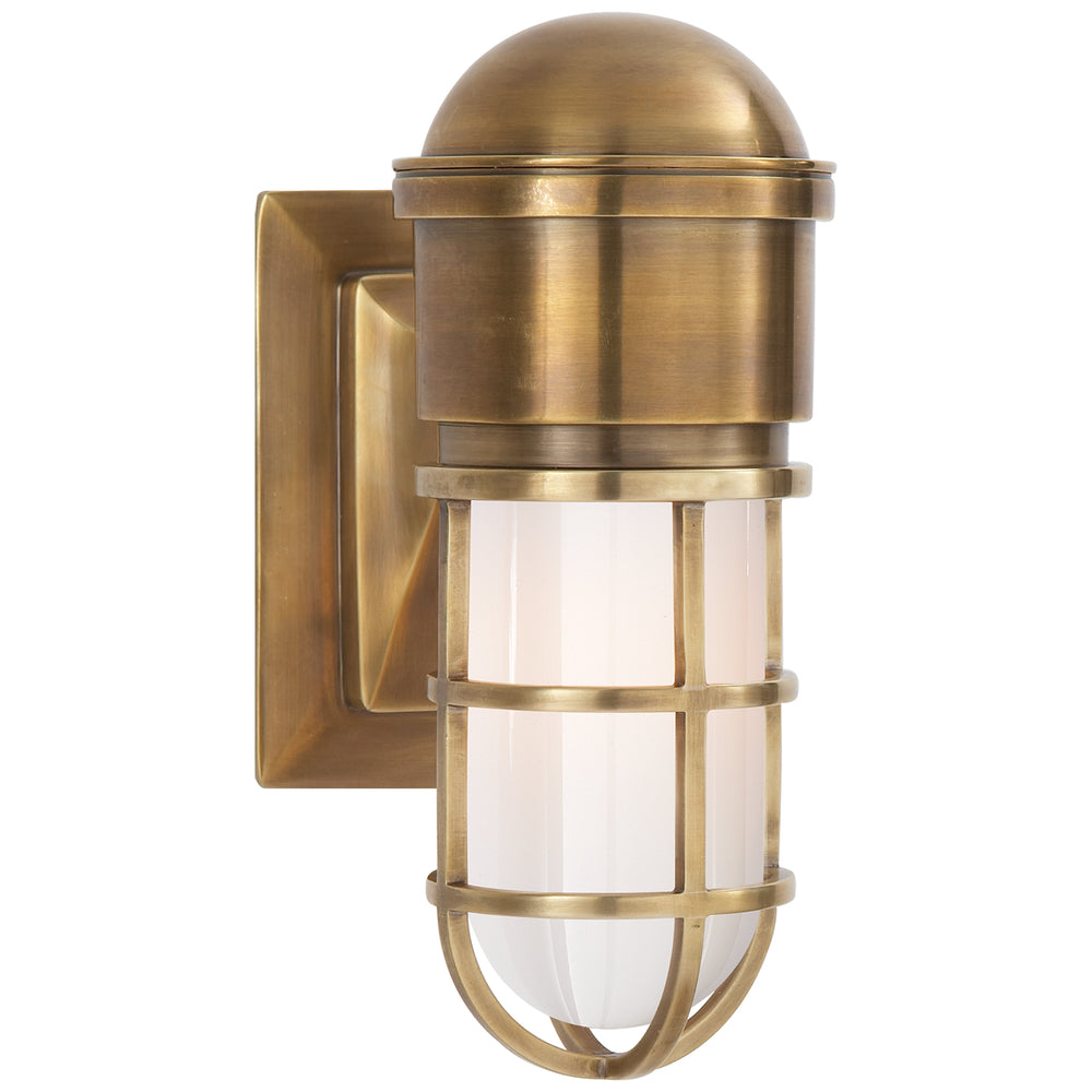 Visual Comfort Signature Canada - One Light Wall Sconce - Marine2 - Hand-Rubbed Antique Brass- Union Lighting Luminaires Decor