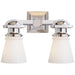 Visual Comfort Signature Canada - Two Light Wall Sconce - Ny Subway - Polished Nickel- Union Lighting Luminaires Decor