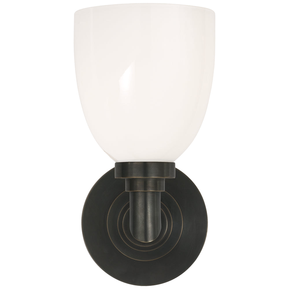 Visual Comfort Signature Canada - One Light Bath Sconce - Wilton - Bronze- Union Lighting Luminaires Decor