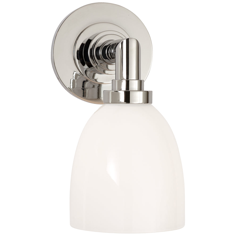 Visual Comfort Signature Canada - One Light Bath Sconce - Wilton - Polished Nickel- Union Lighting Luminaires Decor