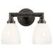 Visual Comfort Signature Canada - Two Light Bath Sconce - Wilton - Bronze- Union Lighting Luminaires Decor