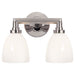 Visual Comfort Signature Canada - Two Light Bath Sconce - Wilton - Chrome- Union Lighting Luminaires Decor
