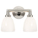 Visual Comfort Signature Canada - Two Light Bath Sconce - Wilton - Polished Nickel- Union Lighting Luminaires Decor