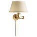 Visual Comfort Signature Canada - One Light Wall Sconce - Boston Functional - Hand-Rubbed Antique Brass- Union Lighting Luminaires Decor