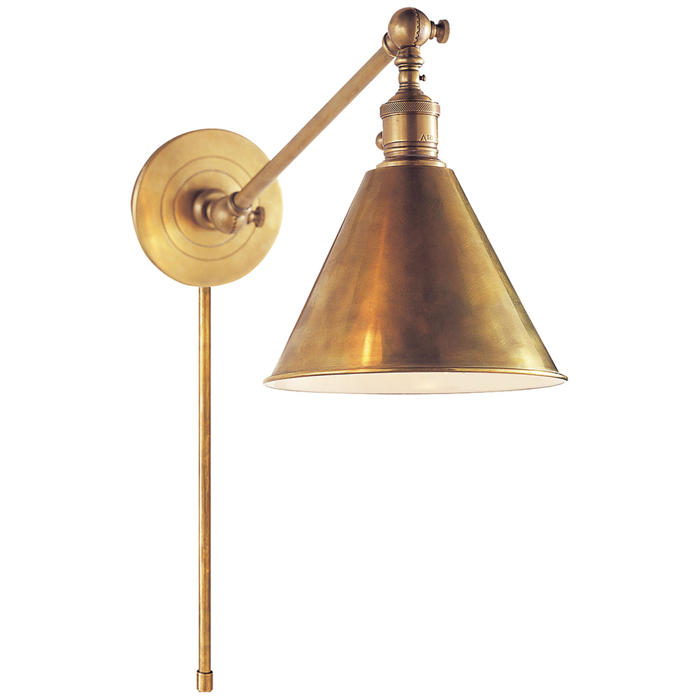 Visual Comfort Signature Canada - One Light Wall Sconce - Boston Functional - Hand-Rubbed Antique Brass- Union Lighting Luminaires Decor