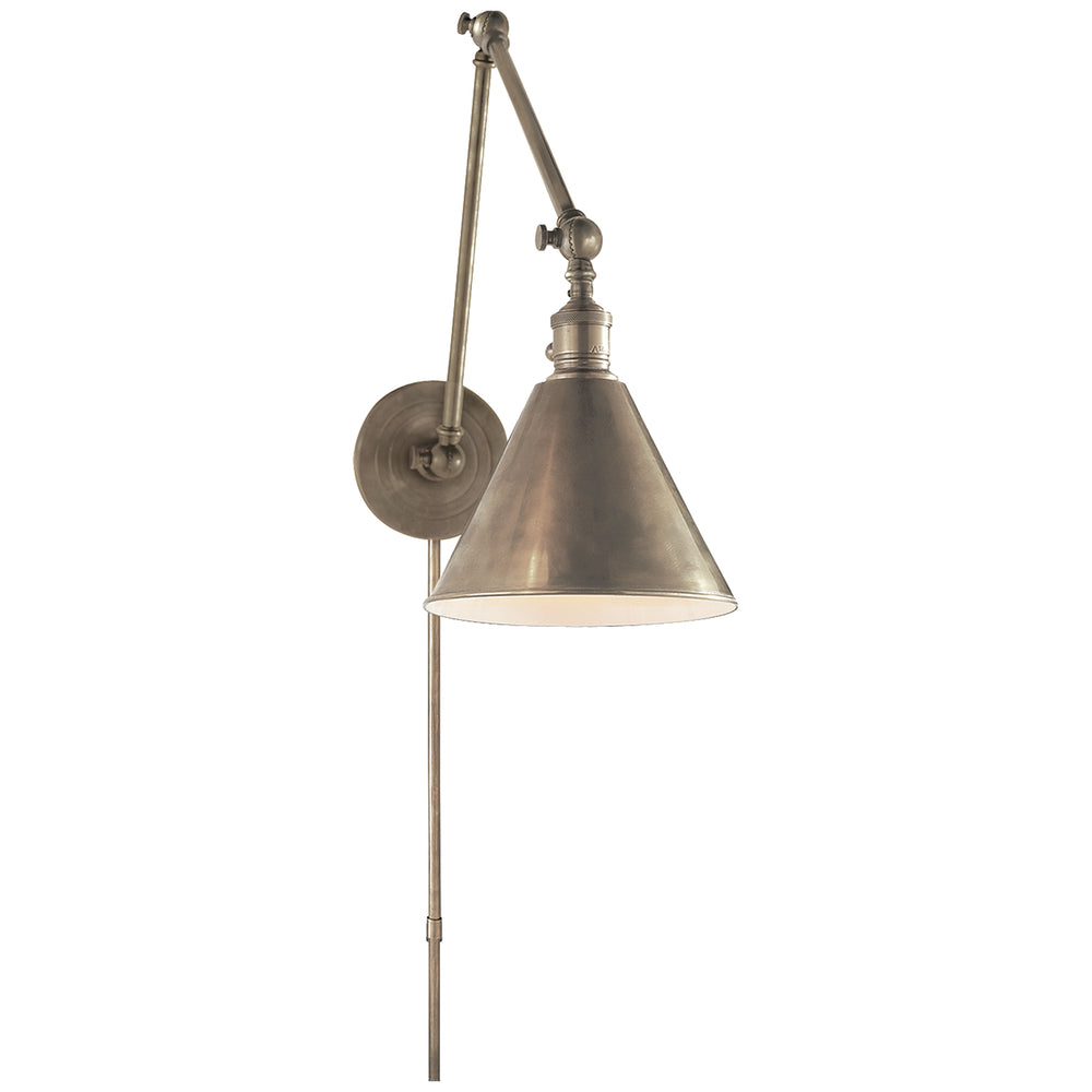 Visual Comfort Signature Canada - One Light Wall Sconce - Boston Functional - Antique Nickel- Union Lighting Luminaires Decor