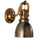 Visual Comfort Signature Canada - One Light Wall Sconce - Yoke - Hand-Rubbed Antique Brass- Union Lighting Luminaires Decor