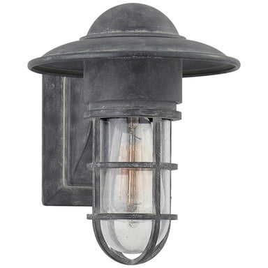 Visual Comfort Signature Canada - One Light Wall Lantern - Marine2 - Weathered Zinc- Union Lighting Luminaires Decor