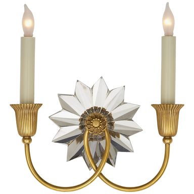 Visual Comfort Signature Canada - Two Light Wall Sconce - Huntington - Hand-Rubbed Antique Brass- Union Lighting Luminaires Decor