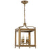 Visual Comfort Signature Canada - Four Light Lantern - Greggory - Hand-Rubbed Antique Brass- Union Lighting Luminaires Decor