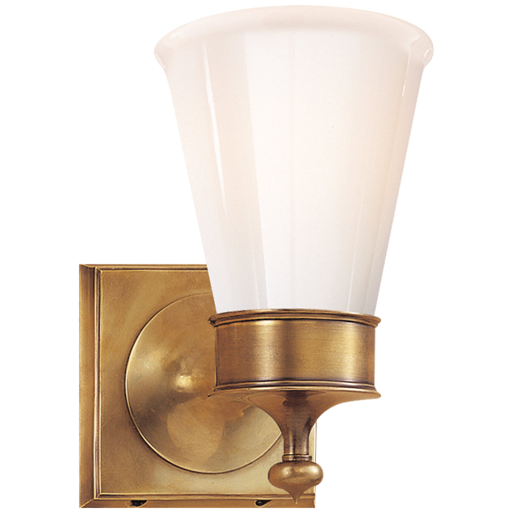 Visual Comfort Signature Canada - One Light Wall Sconce - Siena - Hand-Rubbed Antique Brass- Union Lighting Luminaires Decor