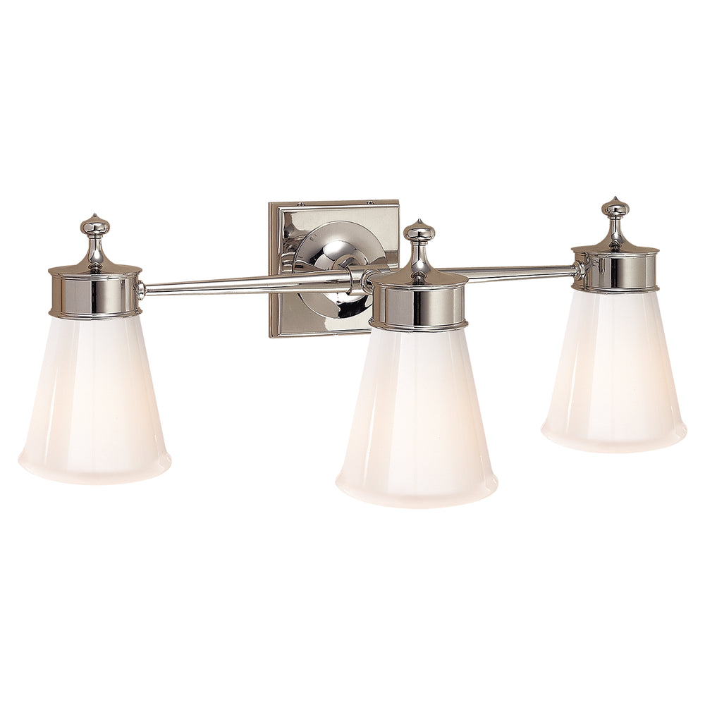 Visual Comfort Signature Canada - Three Light Wall Sconce - Siena - Polished Nickel- Union Lighting Luminaires Decor