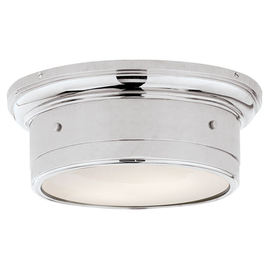 Visual Comfort Signature Canada - Two Light Flush Mount - Siena2 - Chrome- Union Lighting Luminaires Decor