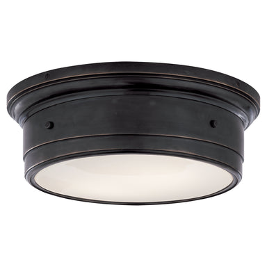 Visual Comfort Signature Canada - Two Light Flush Mount - Siena2 - Bronze- Union Lighting Luminaires Decor