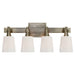 Visual Comfort Signature Canada - Four Light Bath Sconce - Bryant Bath - Antique Nickel- Union Lighting Luminaires Decor
