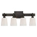Visual Comfort Signature Canada - Four Light Bath Sconce - Bryant Bath - Bronze- Union Lighting Luminaires Decor