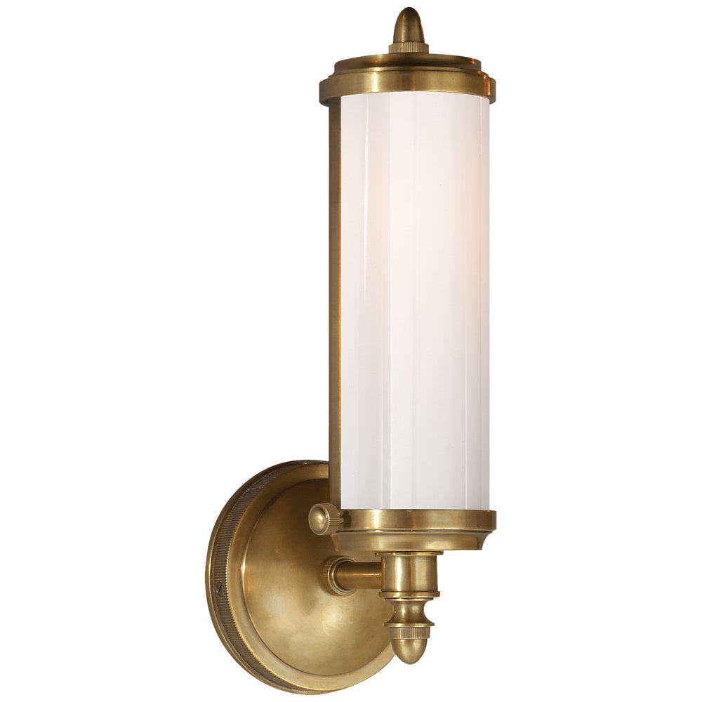 Visual Comfort Signature Canada - One Light Bath Sconce - Merchant - Hand-Rubbed Antique Brass- Union Lighting Luminaires Decor