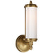 Visual Comfort Signature Canada - One Light Bath Sconce - Merchant - Hand-Rubbed Antique Brass- Union Lighting Luminaires Decor