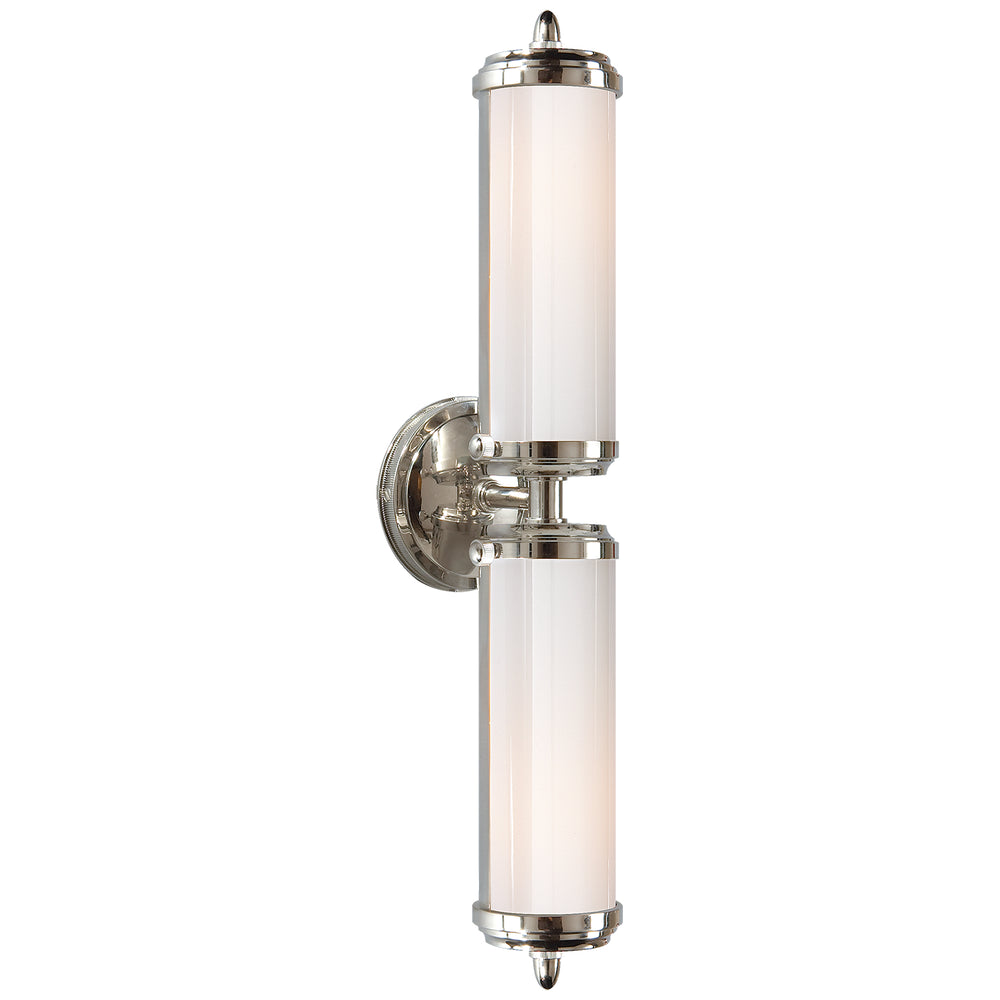 Visual Comfort Signature Canada - Two Light Bath Sconce - Merchant - Chrome- Union Lighting Luminaires Decor