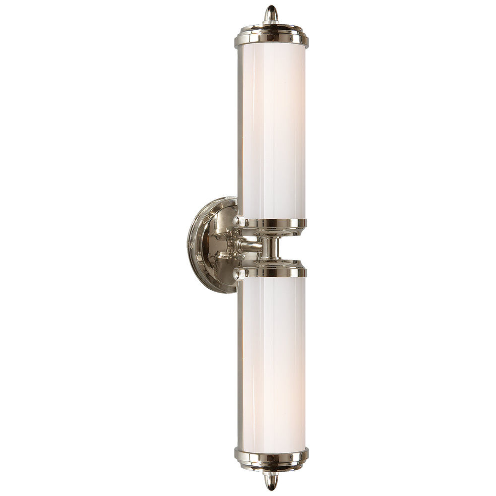 Visual Comfort Signature Canada - Two Light Bath Sconce - Merchant - Polished Nickel- Union Lighting Luminaires Decor