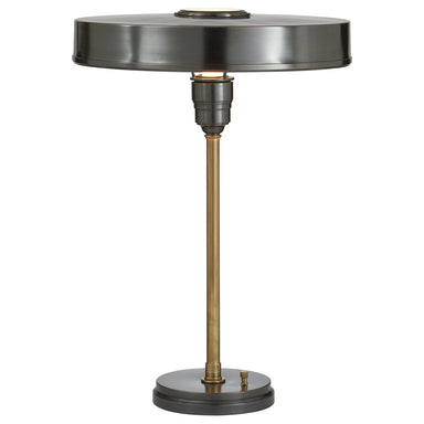 Visual Comfort Signature Canada - One Light Table Lamp - Carlo - Bronze With Antique Brass- Union Lighting Luminaires Decor