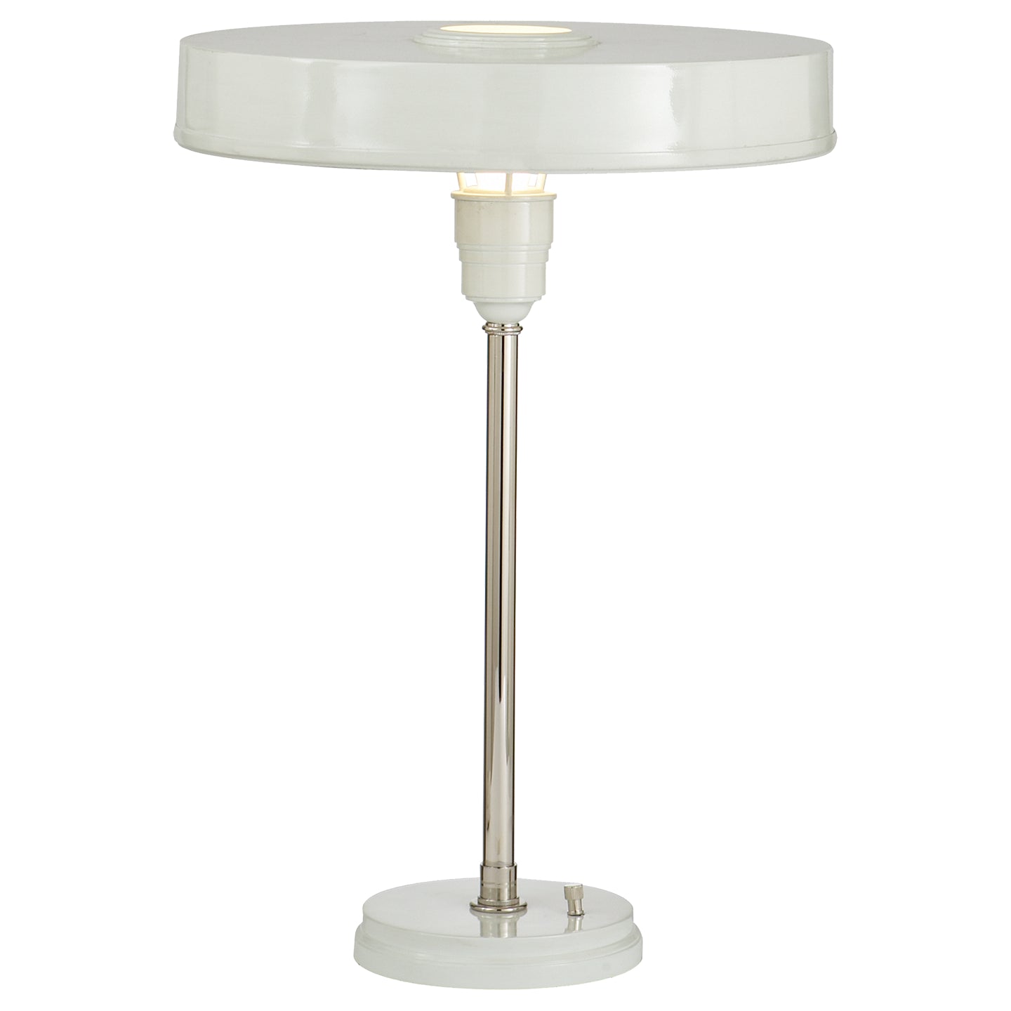 Visual Comfort Signature Canada - One Light Table Lamp - Carlo - Antique White- Union Lighting Luminaires Decor
