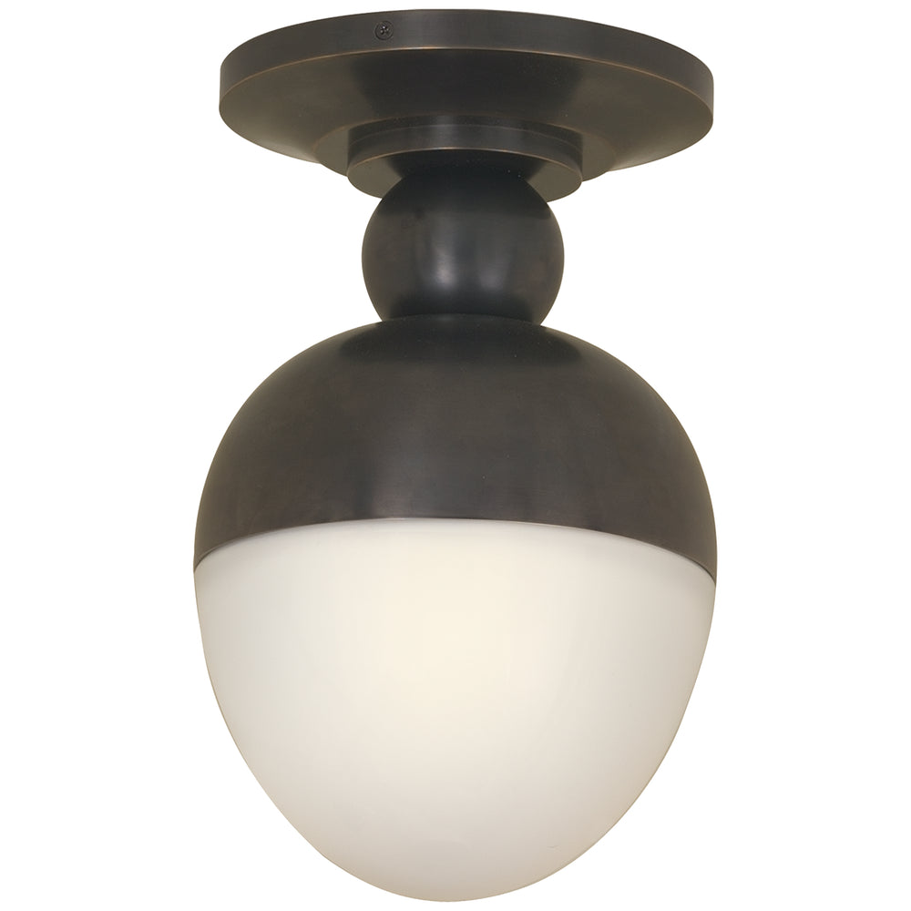 Visual Comfort Signature Canada - One Light Flush Mount - Clark - Bronze- Union Lighting Luminaires Decor