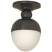 Visual Comfort Signature Canada - One Light Flush Mount - Clark - Bronze- Union Lighting Luminaires Decor