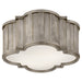 Visual Comfort Signature Canada - Two Light Flush Mount - Tilden - Antique Nickel- Union Lighting Luminaires Decor
