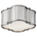 Visual Comfort Signature Canada - Two Light Flush Mount - Tilden - Polished Nickel- Union Lighting Luminaires Decor