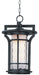 Maxim - One Light Outdoor Hanging Lantern - Oakville - Black Oxide- Union Lighting Luminaires Decor