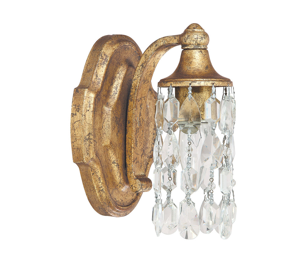 Capital Lighting - One Light Wall Sconce - Blakely - Antique Gold- Union Lighting Luminaires Decor