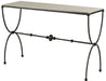 Currey and Company - Console Table - Agora - Rustic Bronze/Polished Concrete- Union Lighting Luminaires Decor