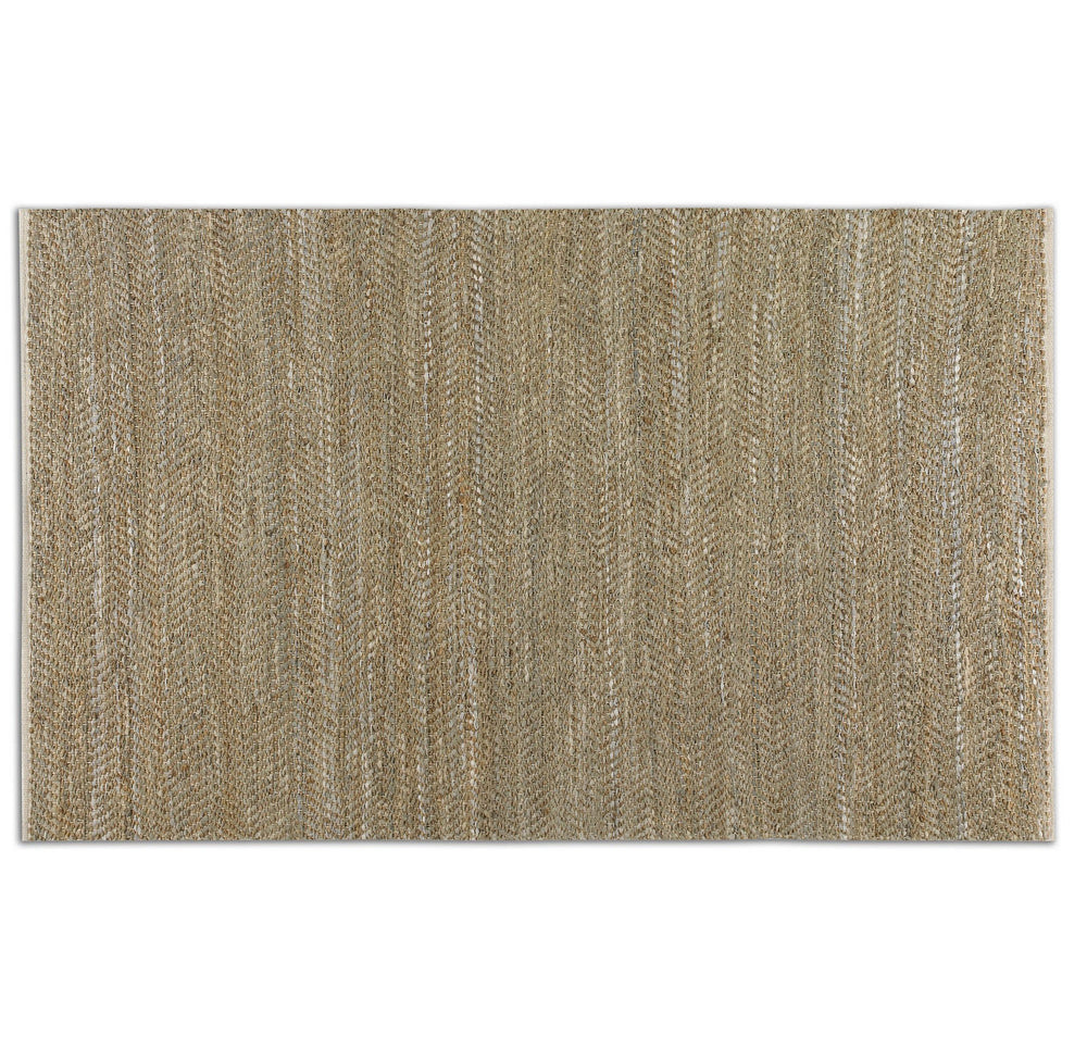 Uttermost - Rug - Tobais - Beige And Gray Leather/Hemp- Union Lighting Luminaires Decor