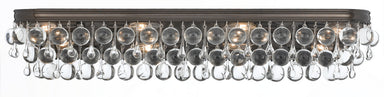 Crystorama - Eight Light Bath - Calypso - Vibrant Bronze- Union Lighting Luminaires Decor